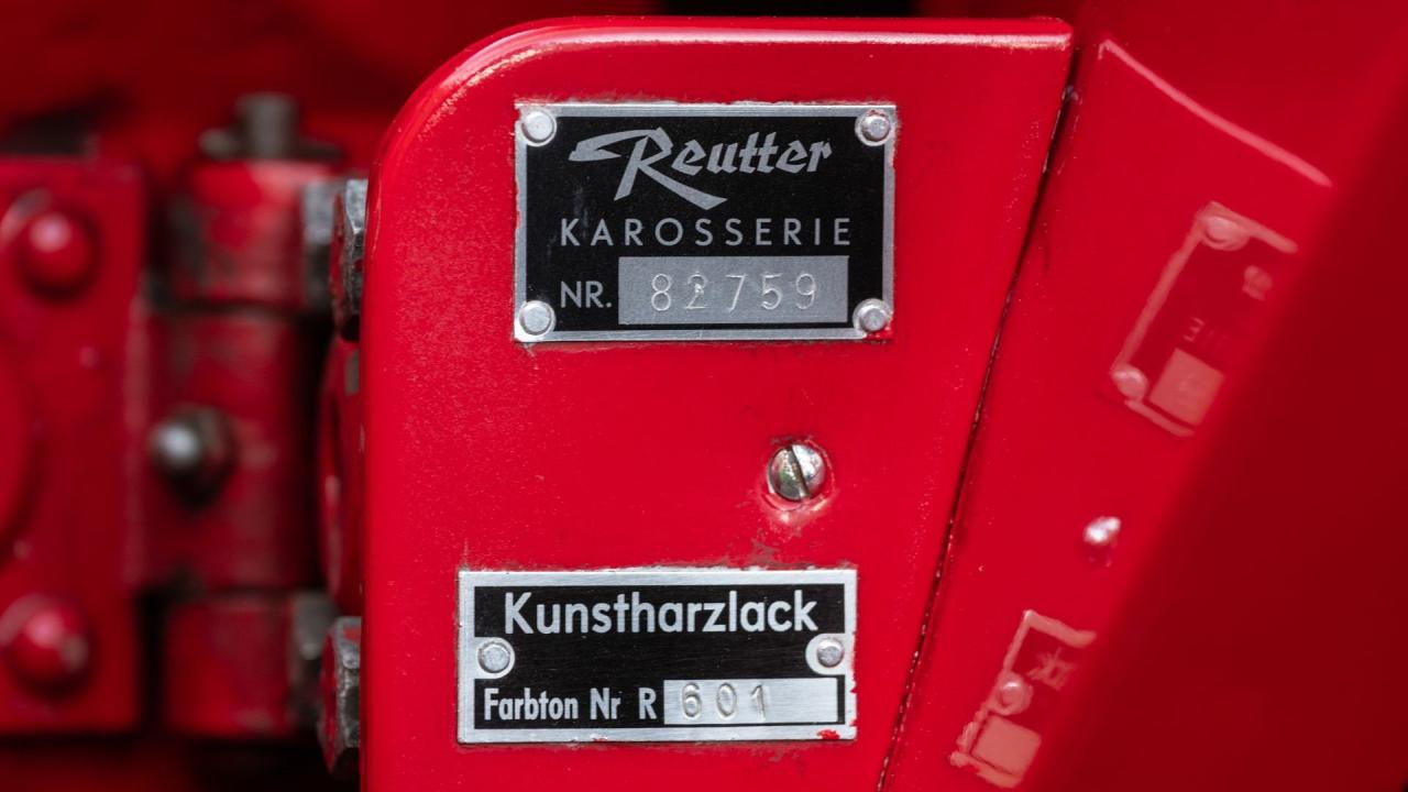 1957 Porsche 356 A 1600 Speedster