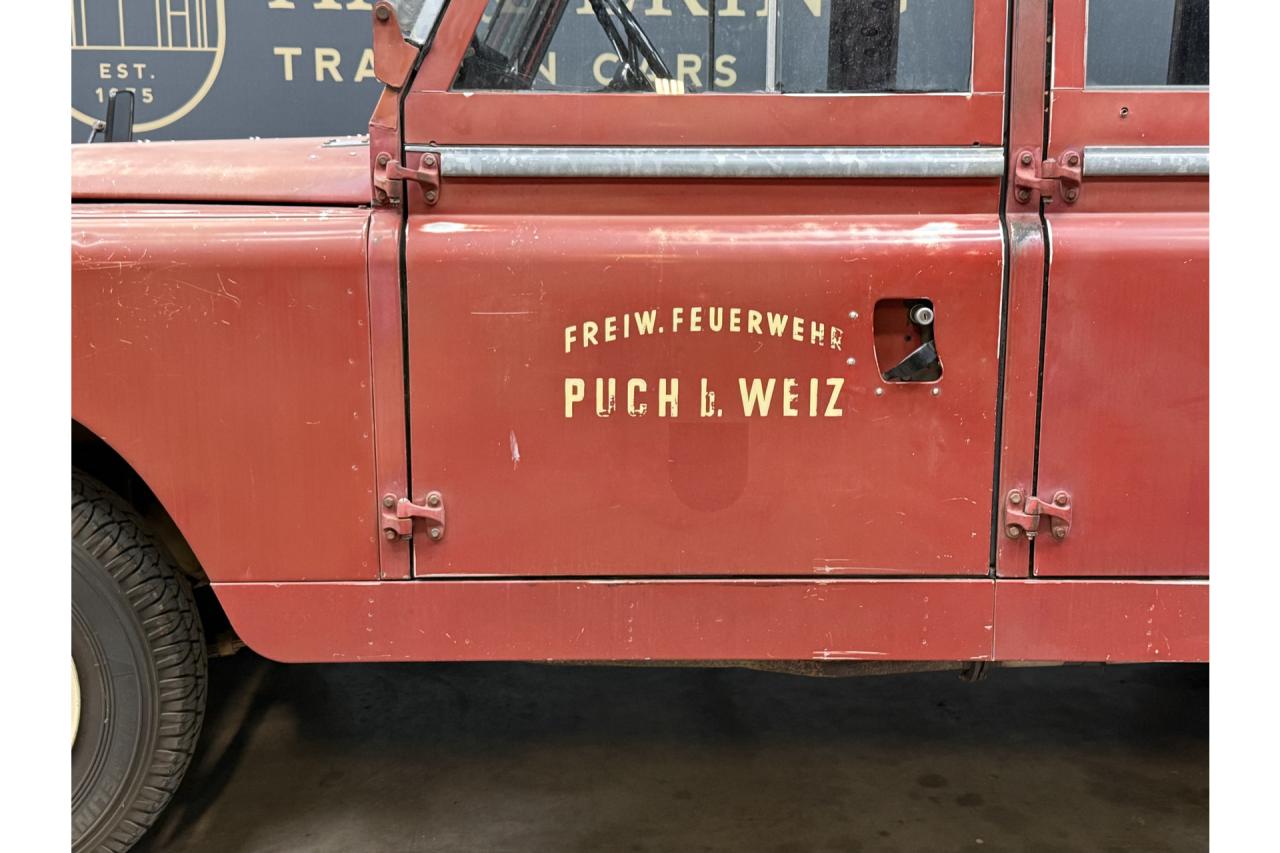 1962 Land Rover 109 Series IIA &ldquo;Feuerwehr Mannschaftswagen&rdquo;