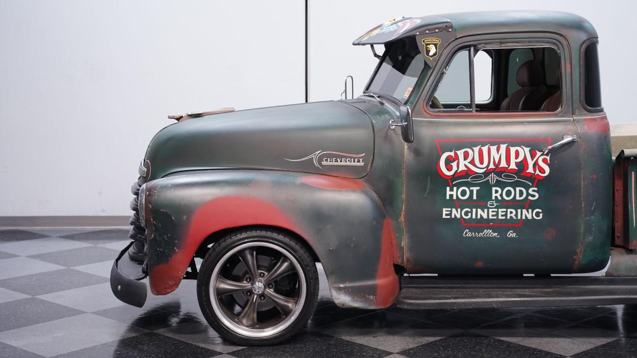 1951 Chevrolet 3100 5-Window Patina Restomod