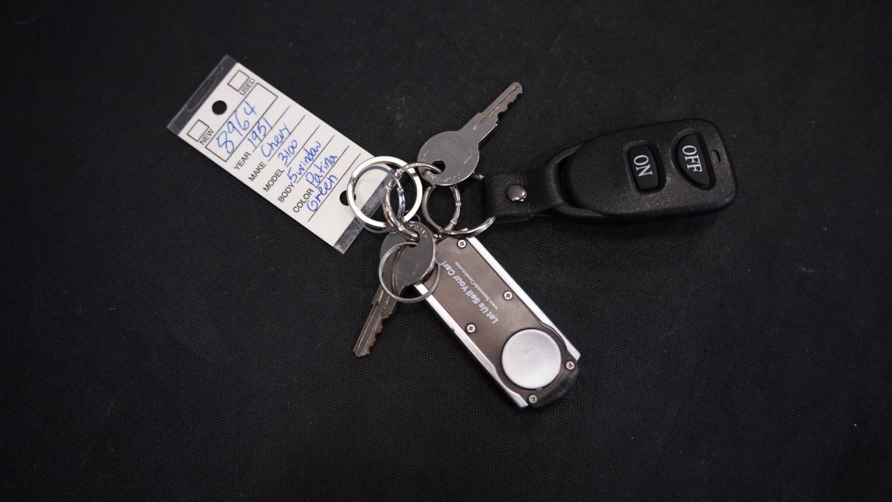 1951 Chevrolet 3100 5-Window Patina Restomod