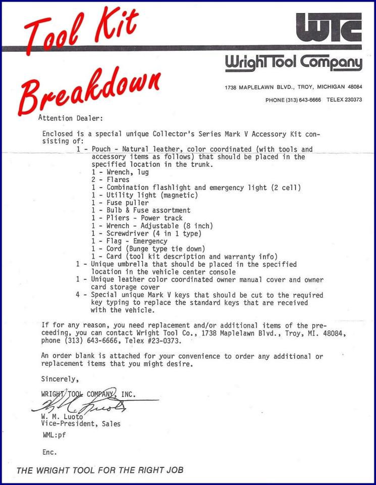 1979 Lincoln Continental MK V Collectors Series