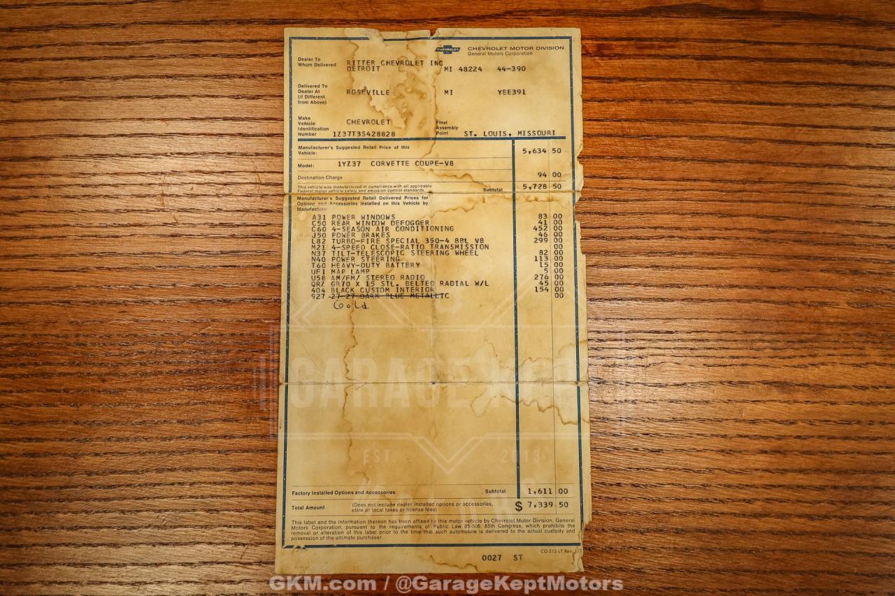 1973 Chevrolet Corvette