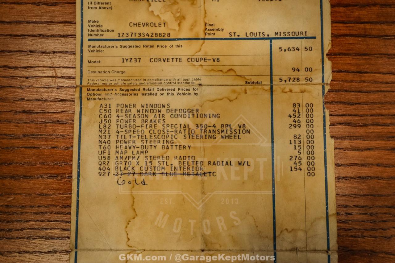 1973 Chevrolet Corvette