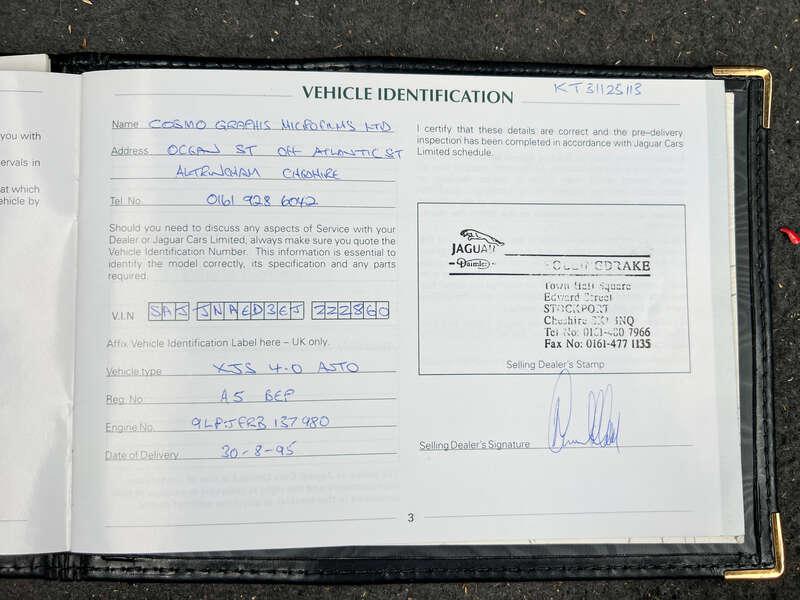 1995 Jaguar XJS