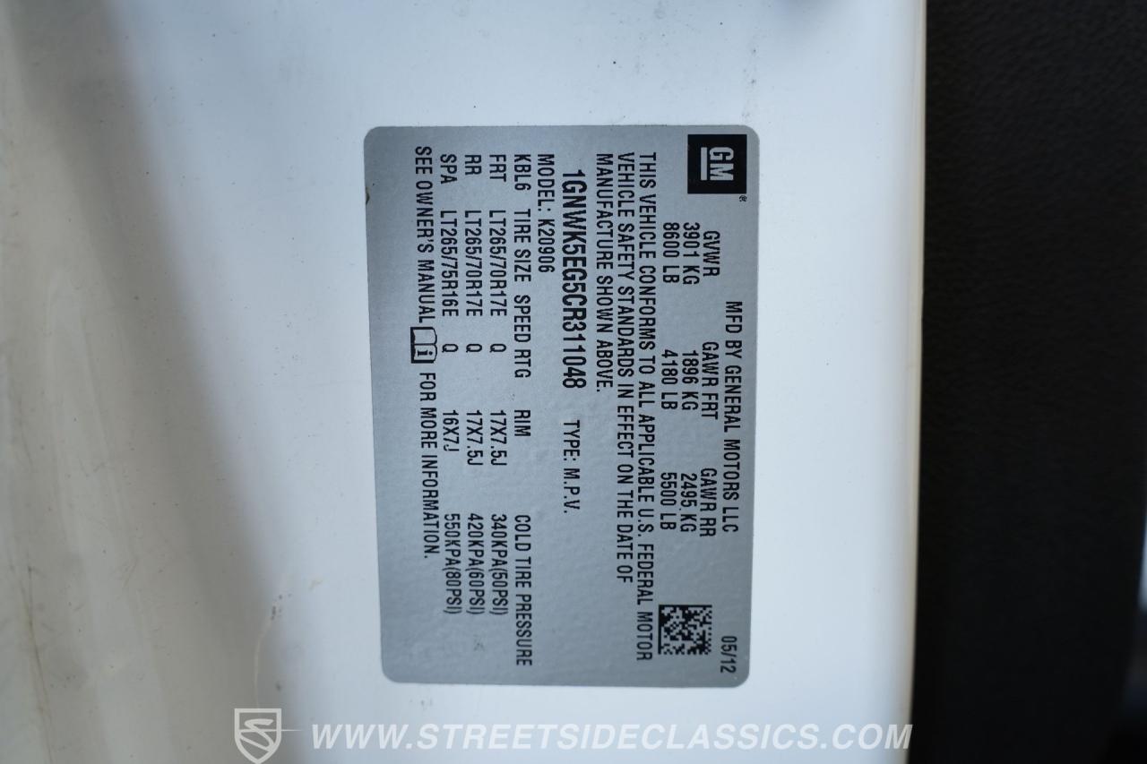 2012 Chevrolet Suburban 2500 4X4