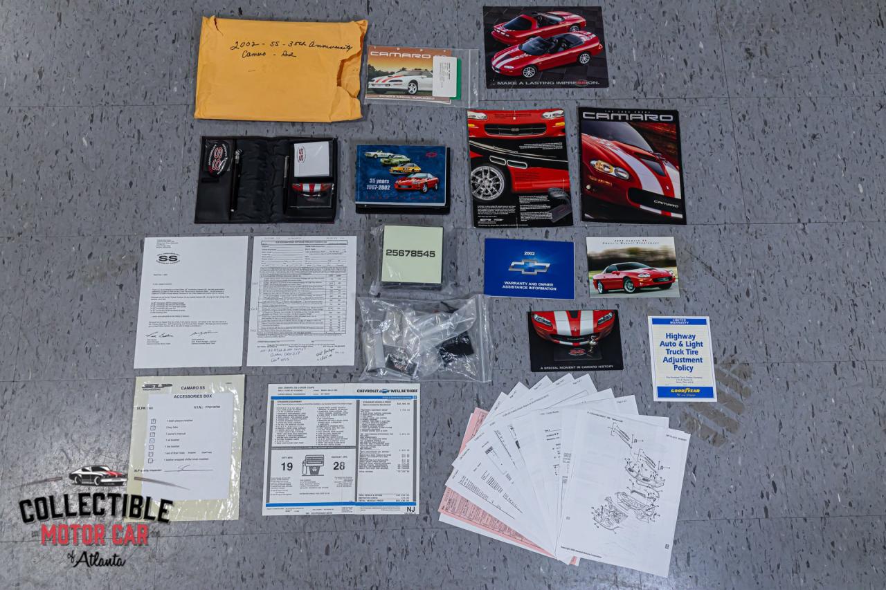 2002 Chevrolet Camaro SS 35th Anniversary