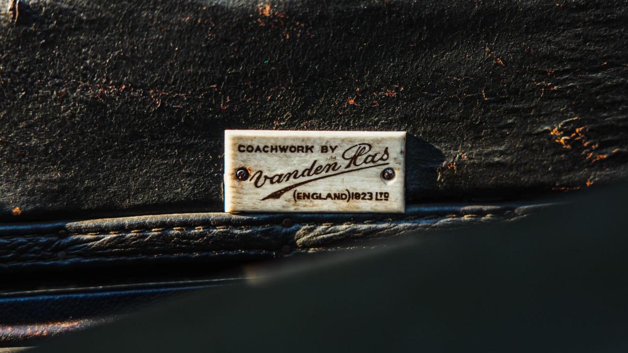 1928 Bentley 4&frac12; Litre Vanden Plas Sports Tourer