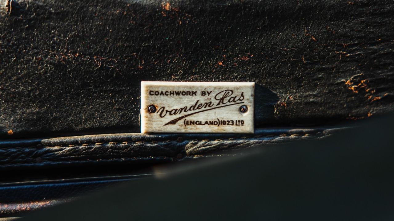 1928 Bentley 4&frac12; Litre Vanden Plas Sports Tourer