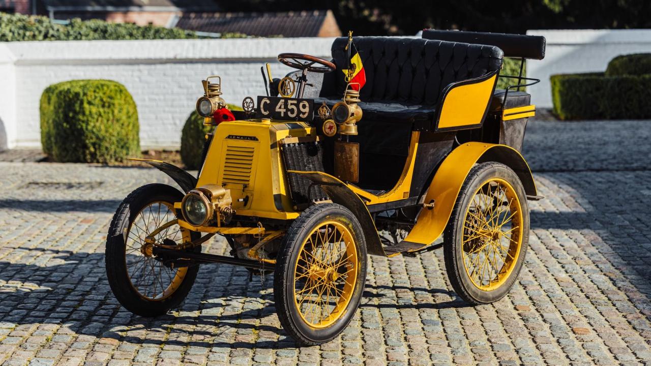 1901 Renault Type D Thrupp &amp; Maberly Four-Seater
