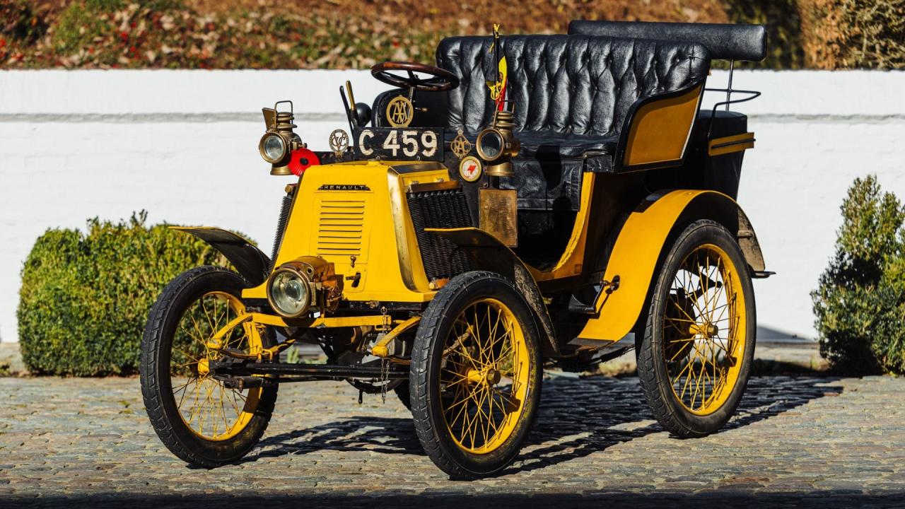 1901 Renault Type D Thrupp &amp; Maberly Four-Seater