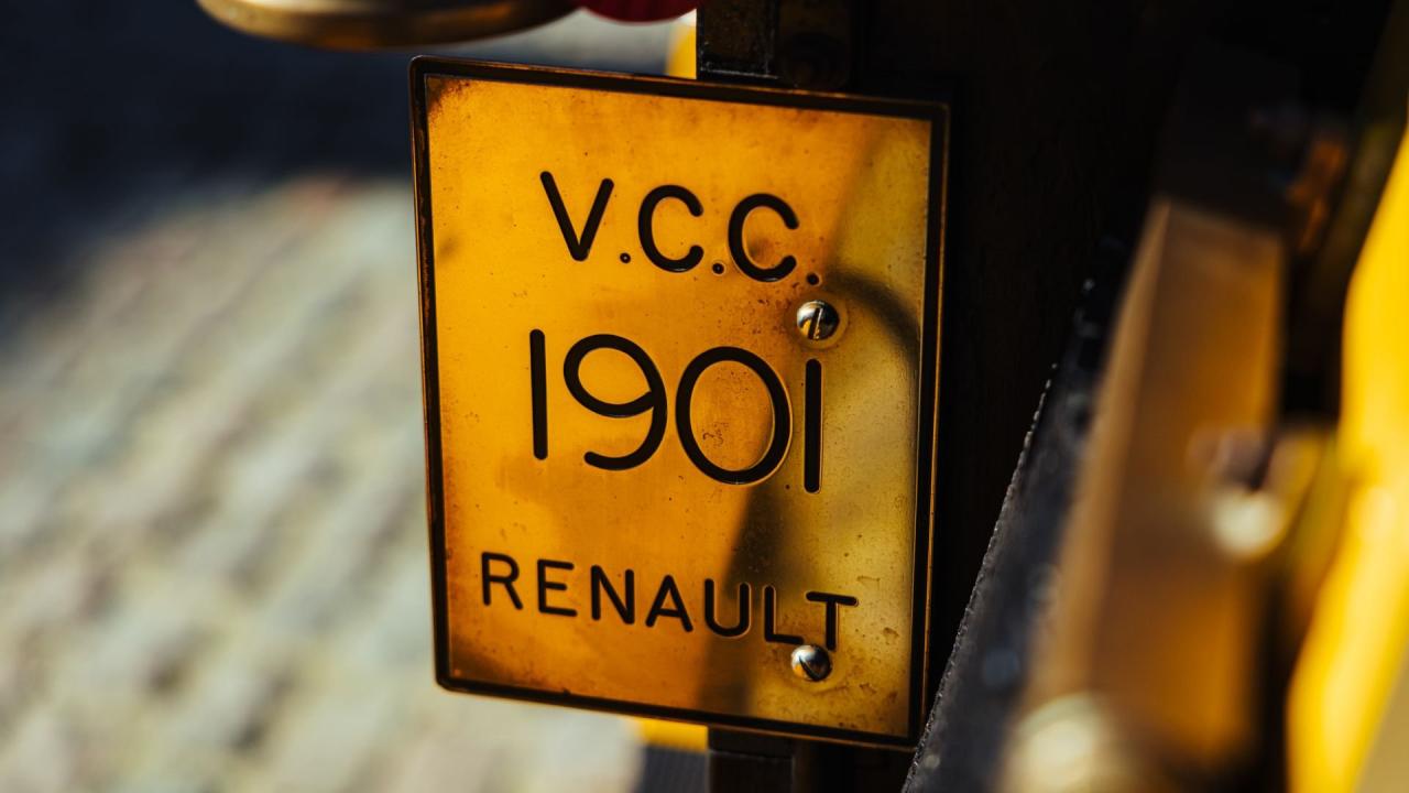 1901 Renault Type D Thrupp &amp; Maberly Four-Seater