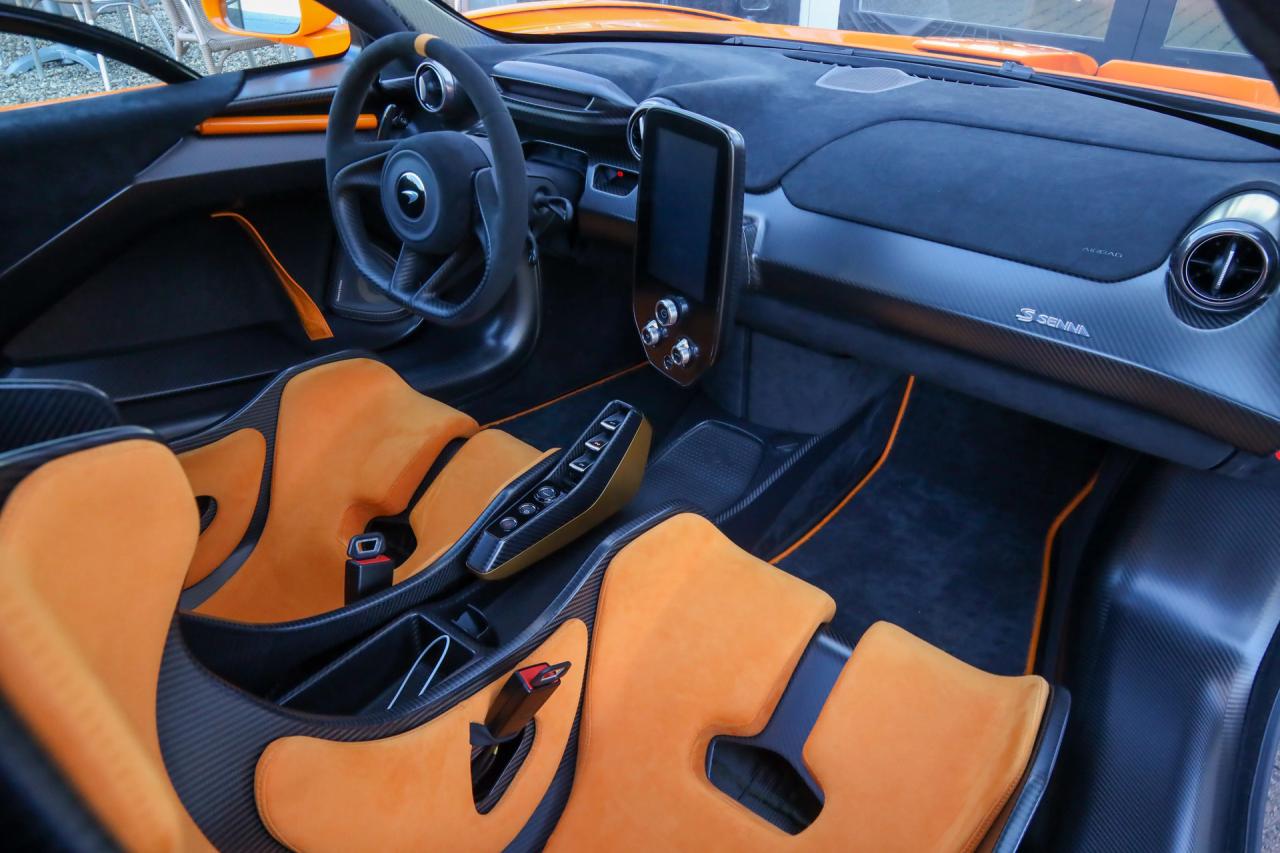 2020 Mclaren Senna LM &ldquo;Papaya Orange with 727 kms&rdquo;