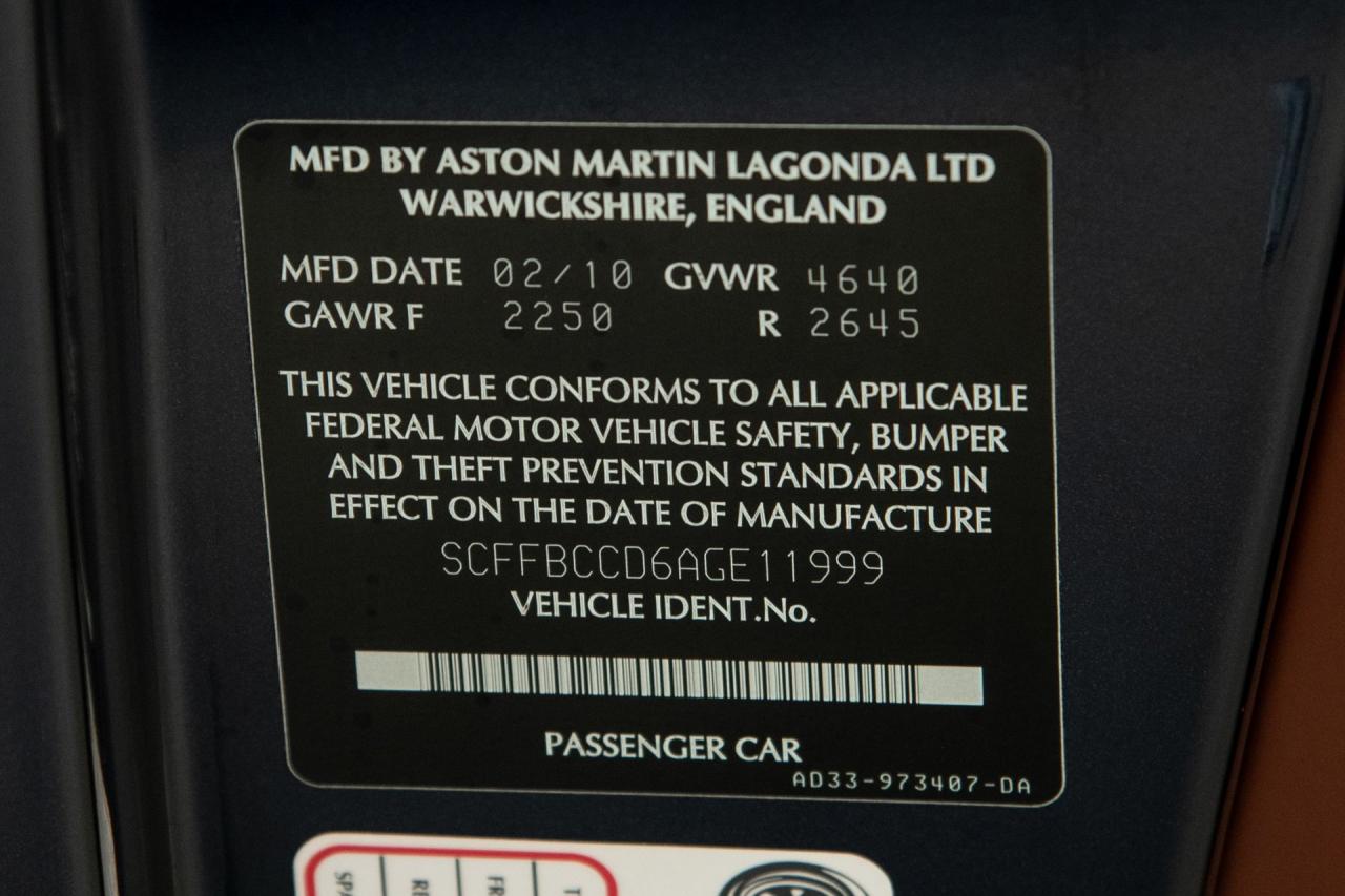 2010 Aston Martin DBS Volante