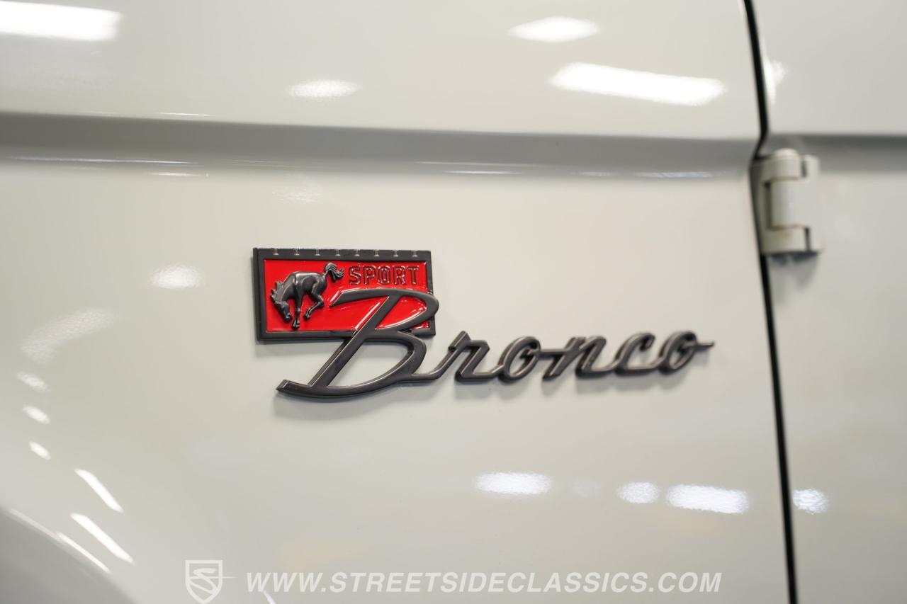 1972 Ford Bronco Sport 4x4