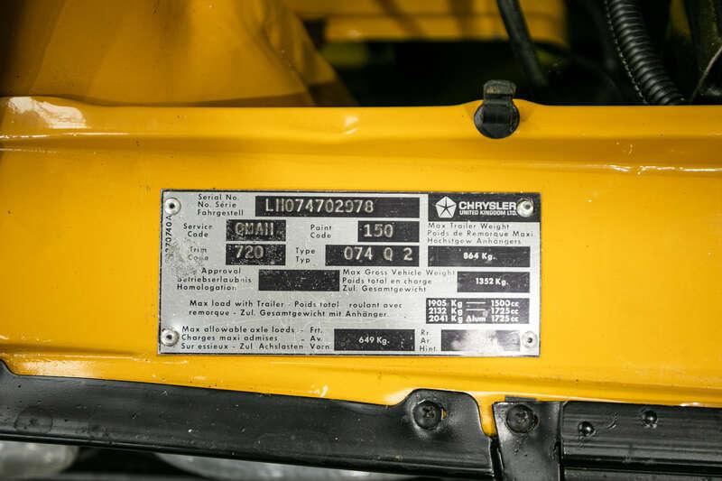 1971 HILLMAN HUNTER SUPER