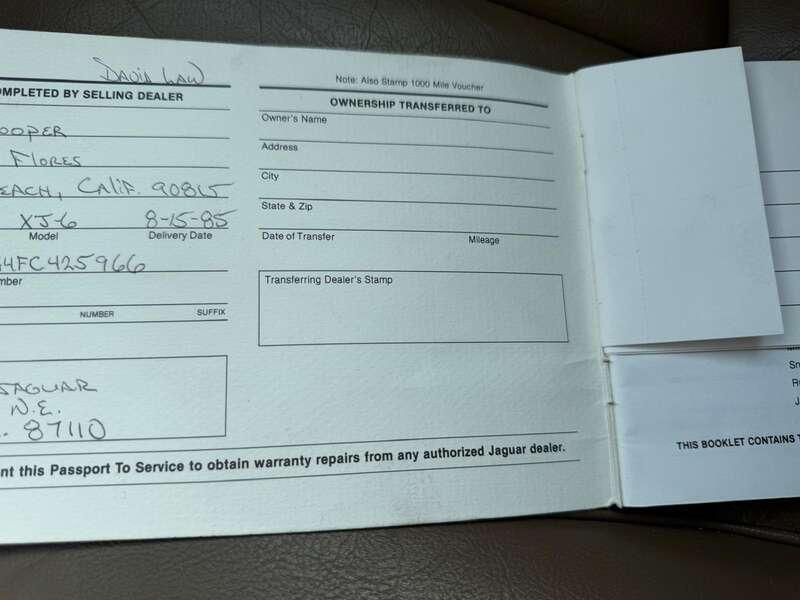 1985 Jaguar XJ6