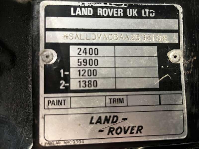 1986 Land Rover Defender 90