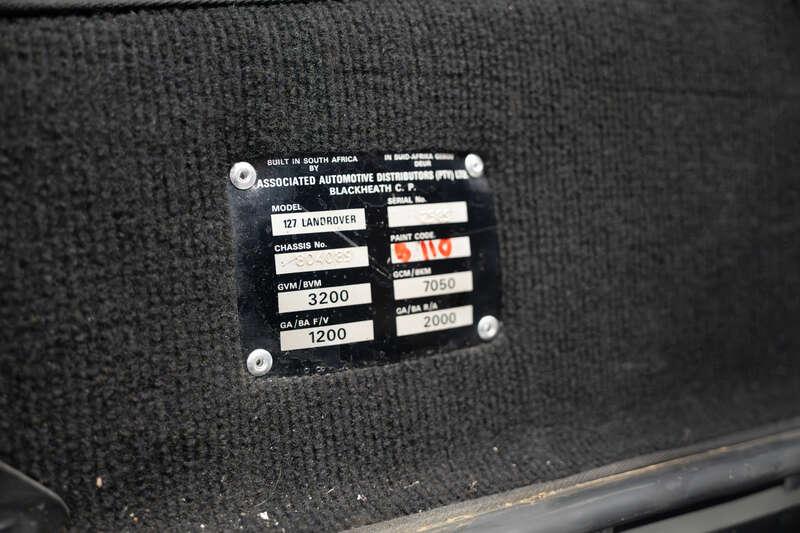 1993 Land Rover DEFENDER 127 DUAL CAB PICK UP