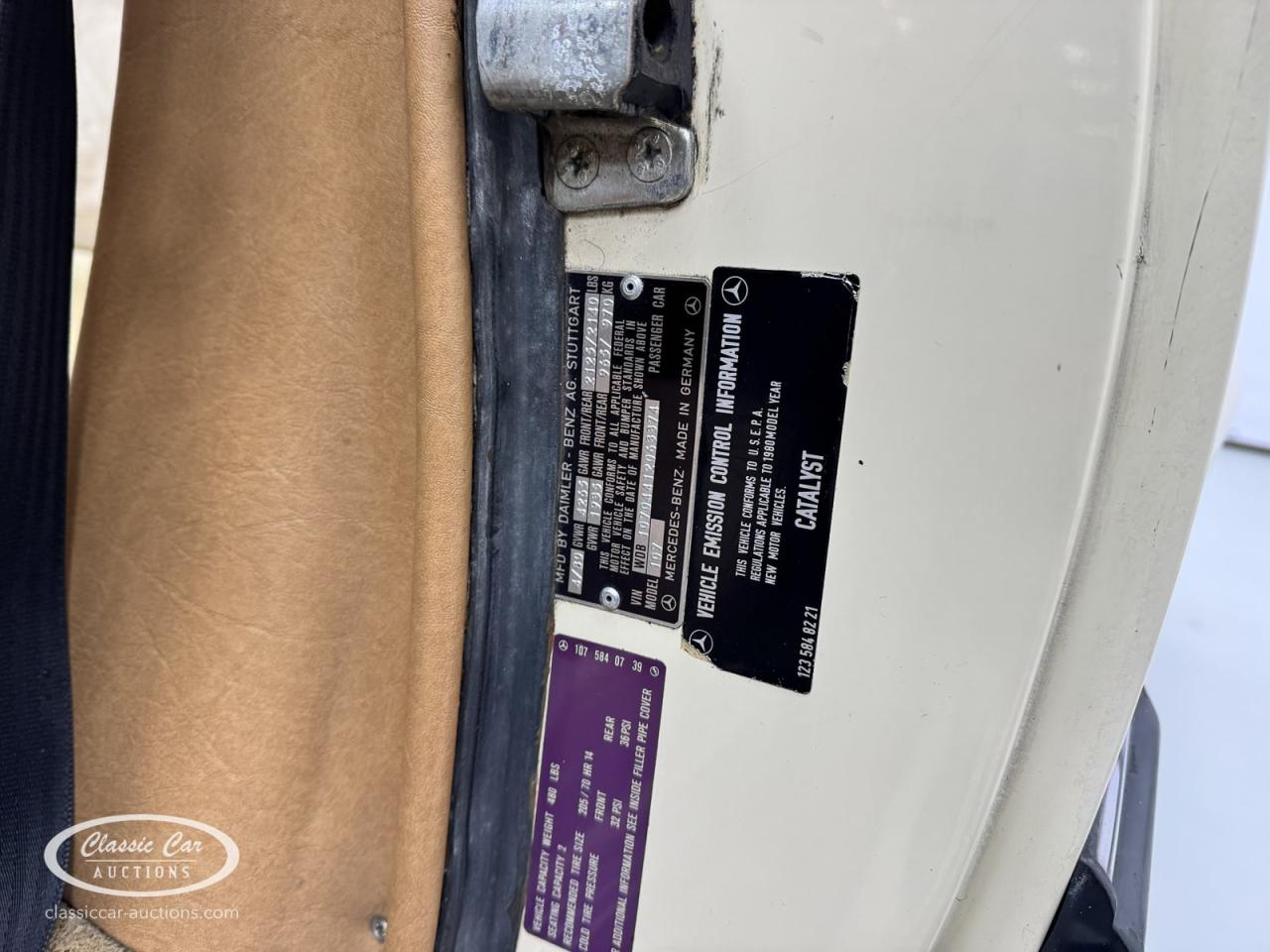 1980 Mercedes - Benz 450 SL