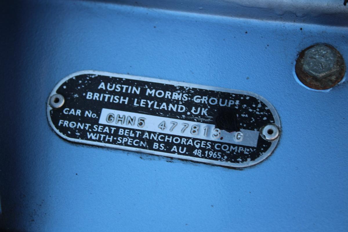 1979 MG B ROADSTER SEBRING