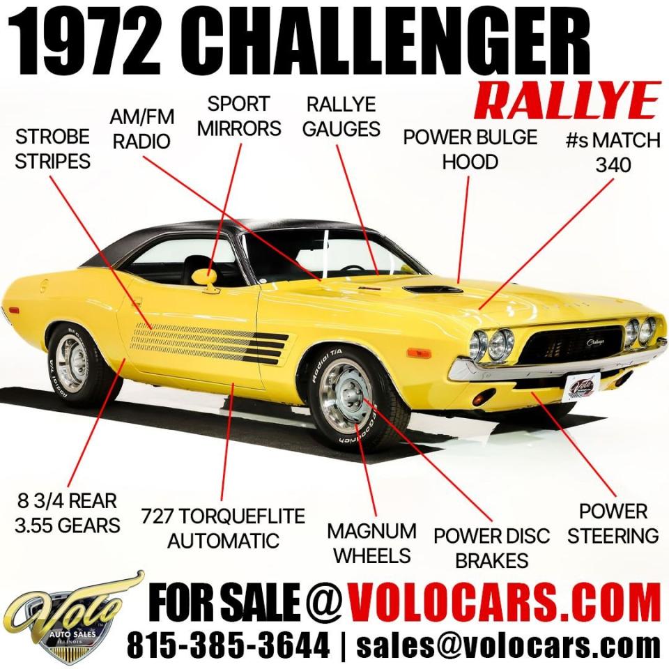 1972 Dodge Challenger Rallye