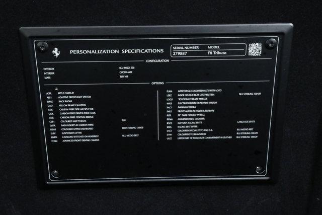 2022 Ferrari F8 Tributo