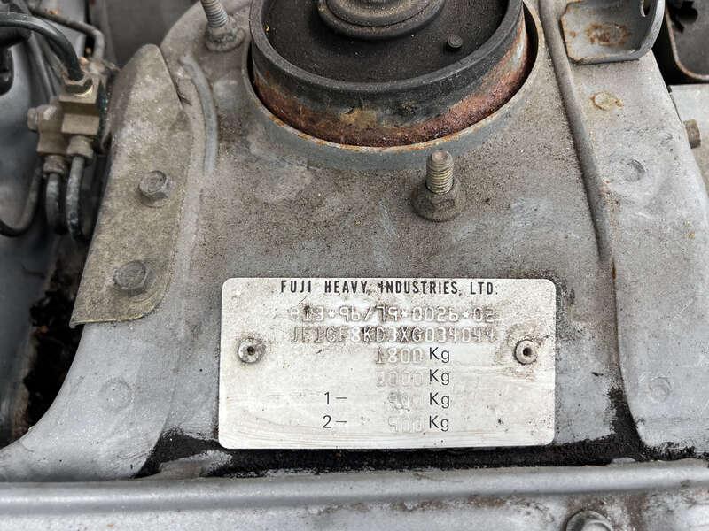 1999 Subaru IMPREZA SPORTSWAGON UK 2000 TURBO