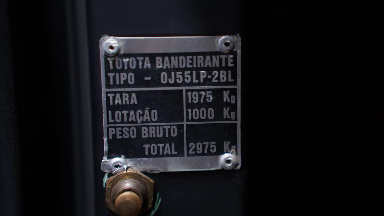 1990 Toyota Bandeirante Custom Pickup