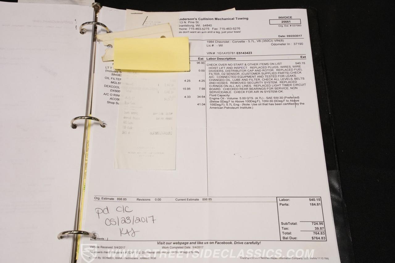 1984 Chevrolet Corvette Z51