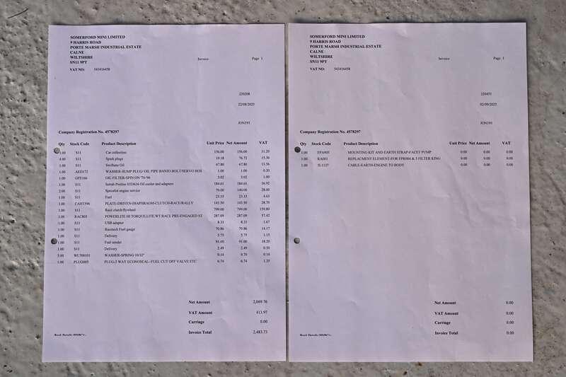 1970 Austin MINI COOPER RALLY CAR