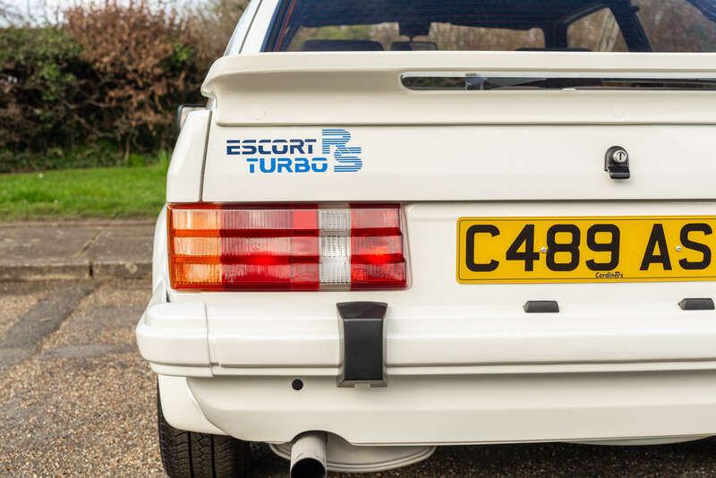1986 Ford ESCORT RS TURBO