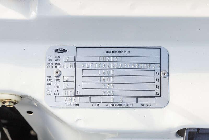 1986 Ford ESCORT RS TURBO