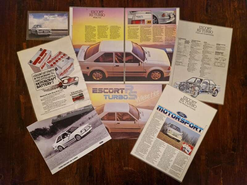 1986 Ford ESCORT RS TURBO
