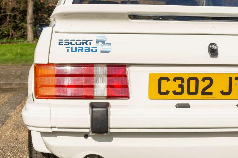 1986 Ford ESCORT RS TURBO