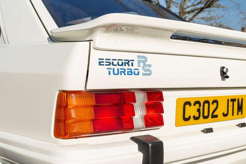 1986 Ford ESCORT RS TURBO