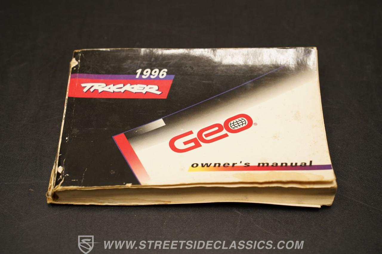 1996 Geo Tracker 4x4