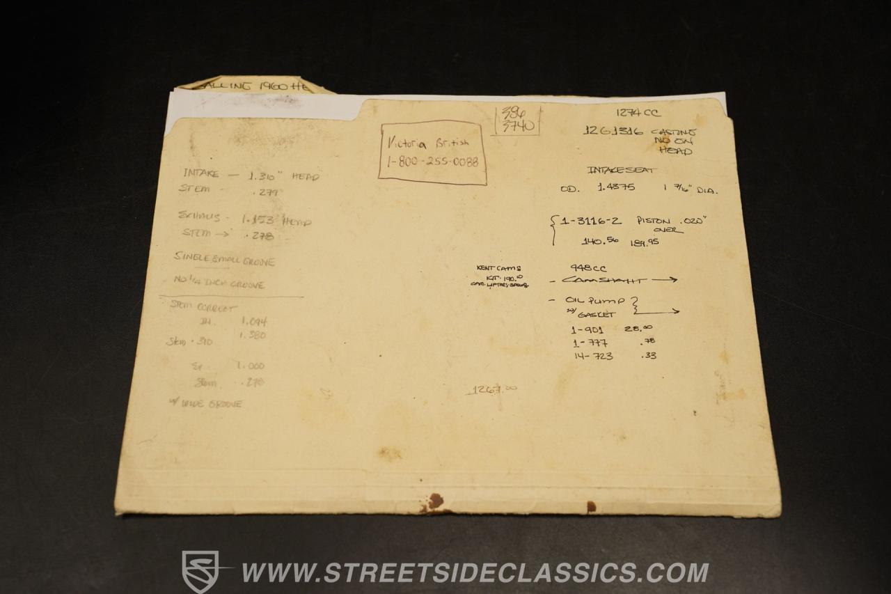 1960 Austin - Healey Sprite MkI Bugeye