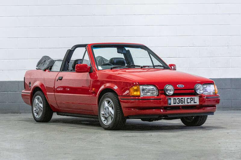 1987 Ford ESCORT XR3I CONVERTIBLE