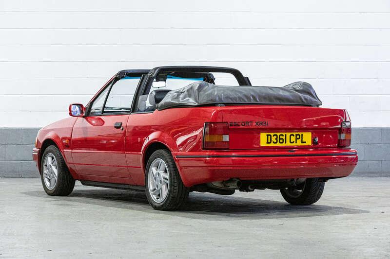1987 Ford ESCORT XR3I CONVERTIBLE