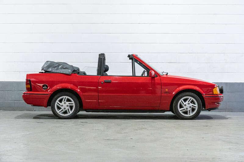 1987 Ford ESCORT XR3I CONVERTIBLE