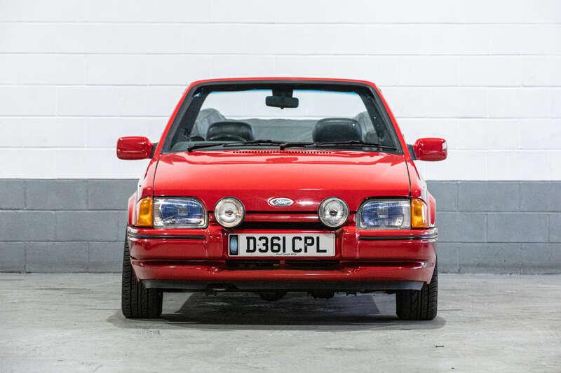 1987 Ford ESCORT XR3I CONVERTIBLE