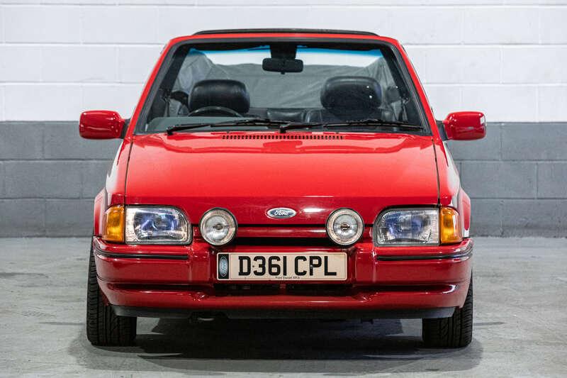 1987 Ford ESCORT XR3I CONVERTIBLE