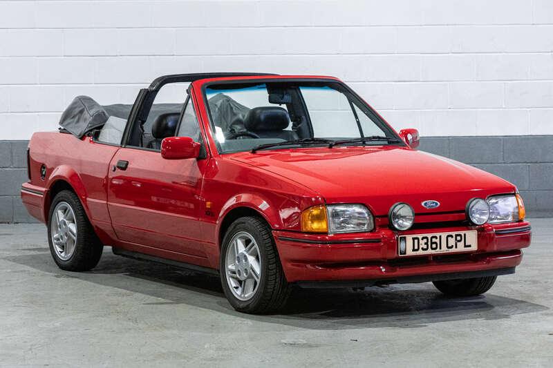1987 Ford ESCORT XR3I CONVERTIBLE