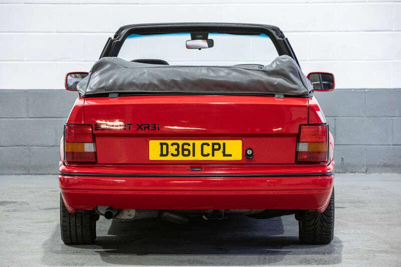 1987 Ford ESCORT XR3I CONVERTIBLE