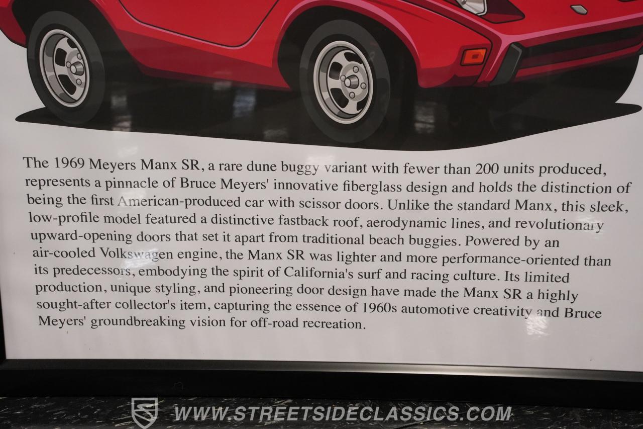 1971 Volkswagen Meyers Manx Dune Buggy SR-2