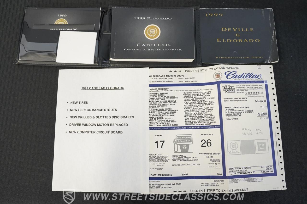 1999 Cadillac Eldorado