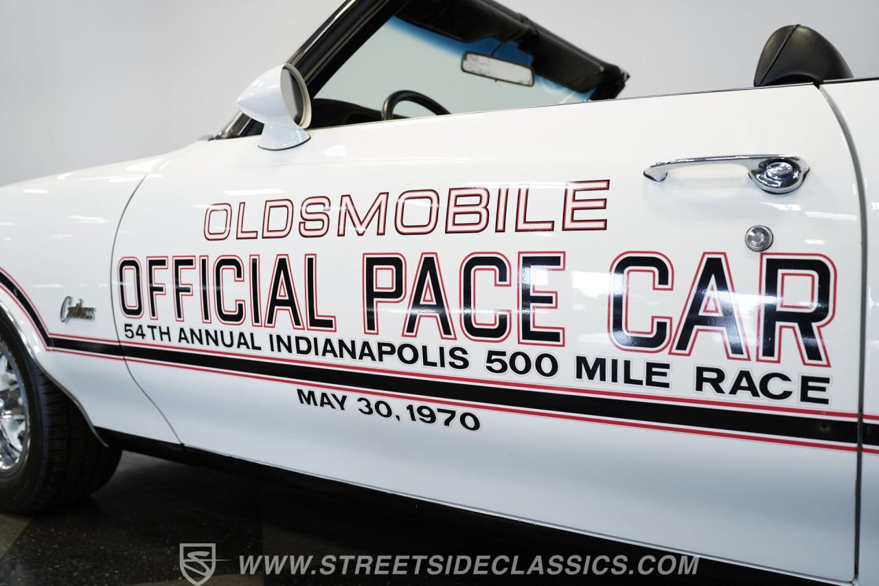 1970 Oldsmobile Cutlass Supreme indy 500 pace car convertible