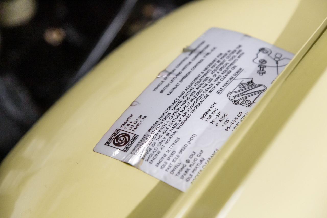 1973 Triumph TR6 Overdrive