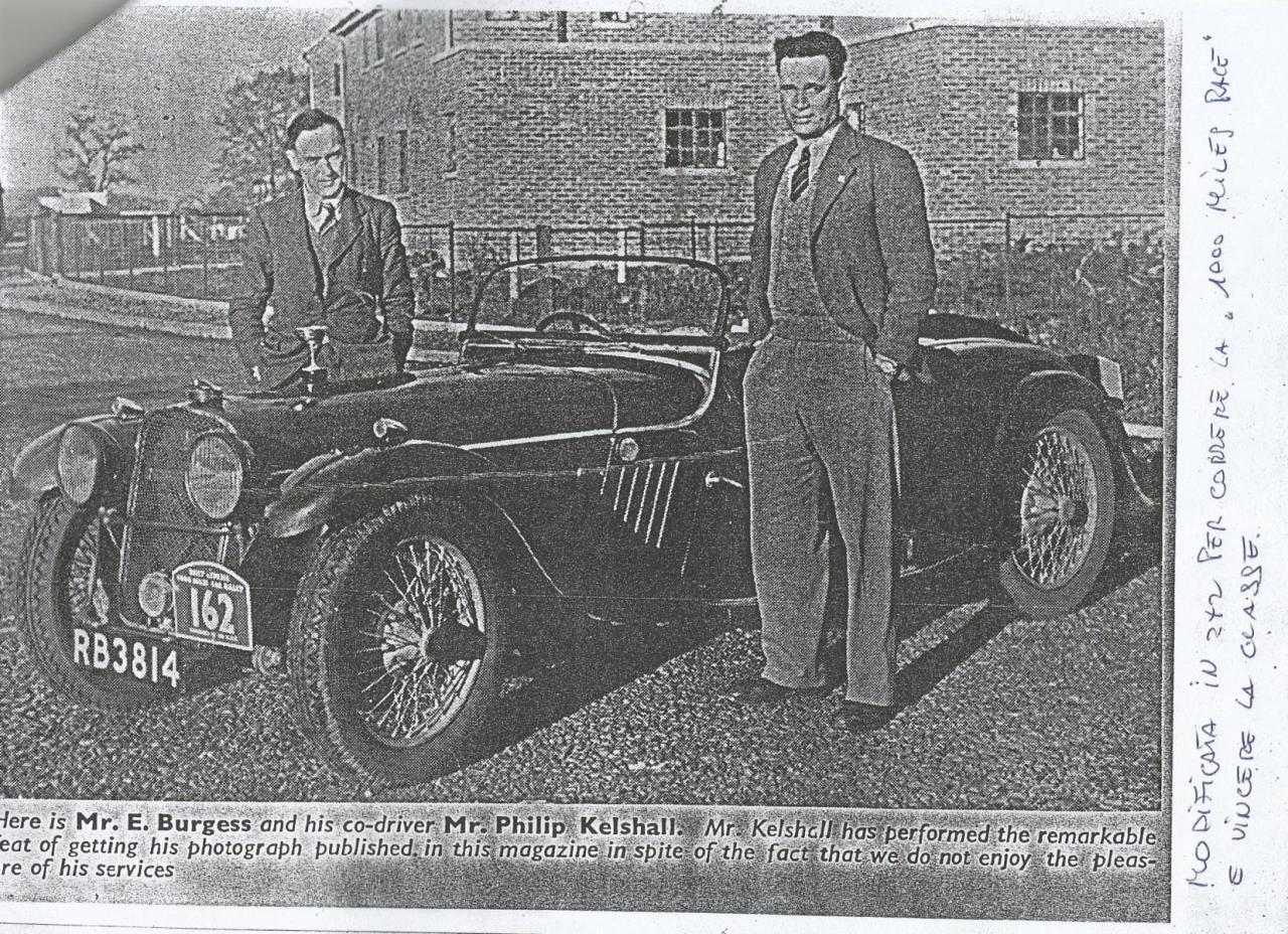 Riley 9 SPECIAL BROOKLANDS STYLE