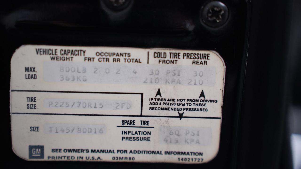 1981 Pontiac Firebird Trans Am